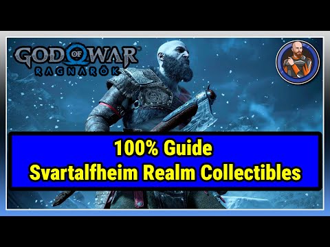God of War Ragnarok - All Svartalfheim Realm Collectibles