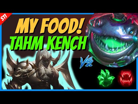 TAHM KENCH TOP vs AATROX - 100% Tormented Top Lane - Season 11 League of Legends
