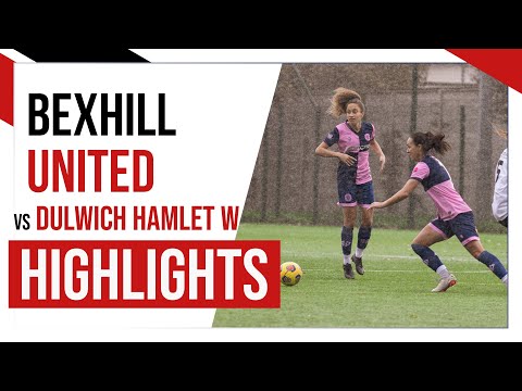 HAMLET HIGHLIGHTS: Bexhill United Ladies vs Dulwich Hamlet Women | L&SERW League Cup | 6/11/22