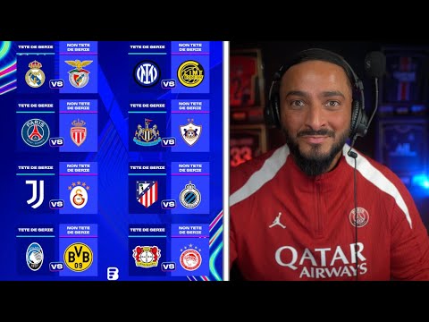 LOL THAT'S CRAZY! (CHAMPIONS LEAGUE DRAW REACTION)