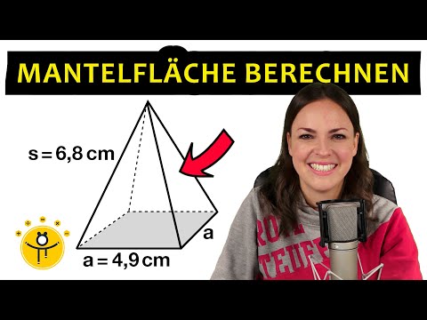 Mantelfläche berechnen – quadratische Pyramide