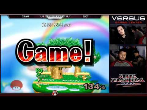 Versus Melee Weekly 1/24/16 - Winners Semis - Eliott (Peach) vs Zidane (Fox)