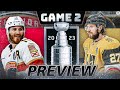 Stanley Cup Final Game 2 Preview: Panthers vs Golden Knights | CBS Sports