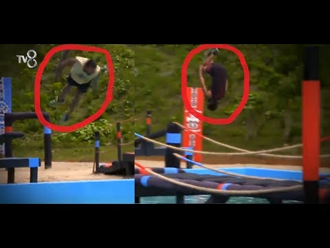 HİLMİCEM TURABİ PARKURDA SHOW YAPIYOR SON OYUN Survivor 2018