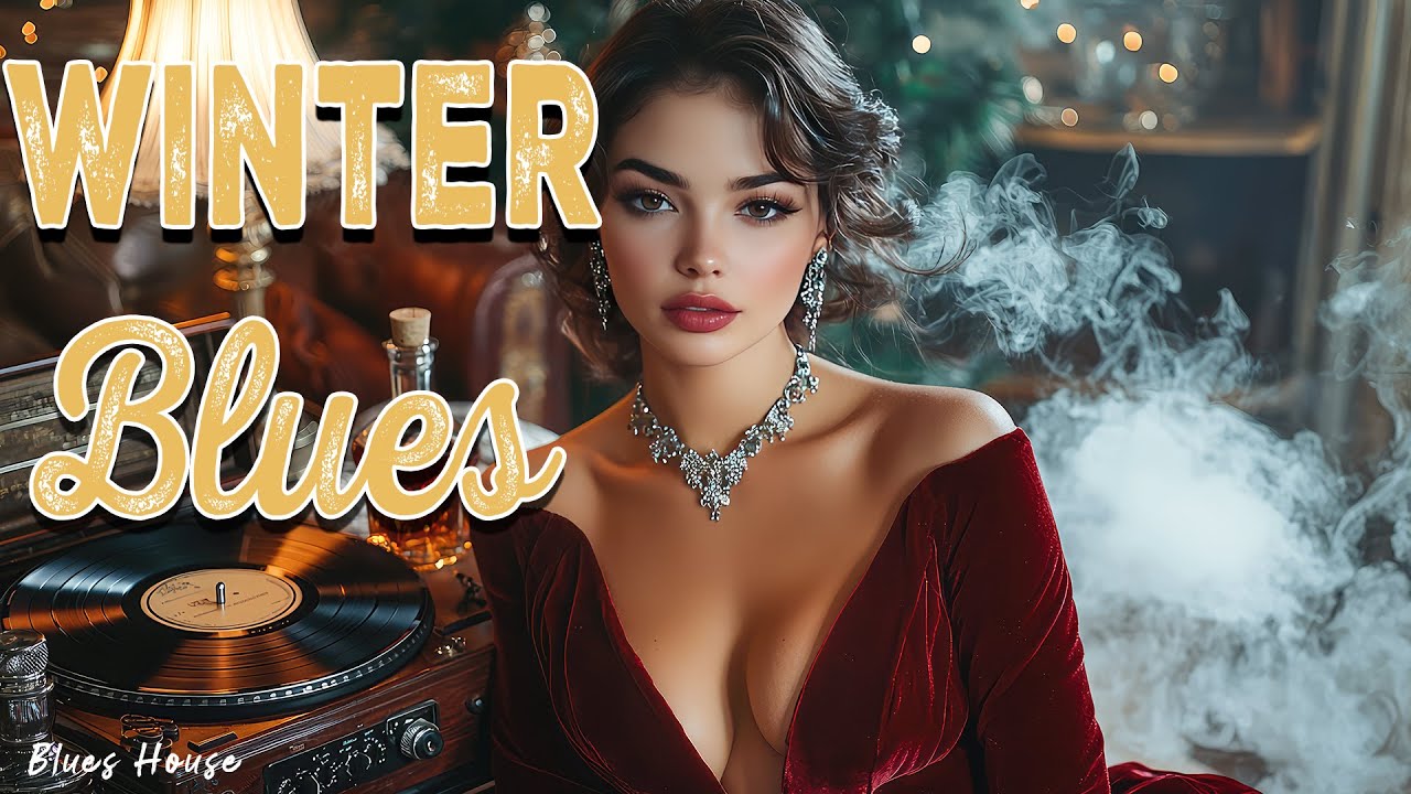 Dynamic Winter Blues Jazz 🥃 Smooth Blues with Soulful Rock for a Perfect Night 🥃 Unwind and Relax