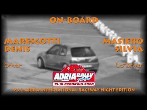 OBC MARESCOTTI   MASIERO 6° ADRIA RALLY SHOW 2020 PS2