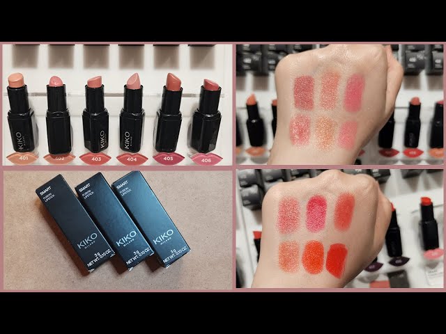 Vídeo relacionado con KIKO Milano Smart Fusion Lipstick 405, Labial Rico Y Nutritivo Con Acabado Brillante
