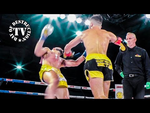 One Arm Fighter Jake Peacock vs Eric Rocha I WBC Muay Thai Canadian Title at Muay Thai World Cup 5