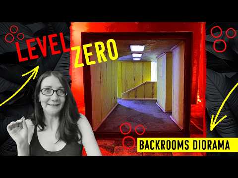Optical Illusion LEVEL ZERO - Backrooms Diorama