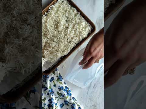 How to Freeze Rice (and Reheat It Perfectly!) 🍚 | Kitchen Hack #food #foodie #shorts