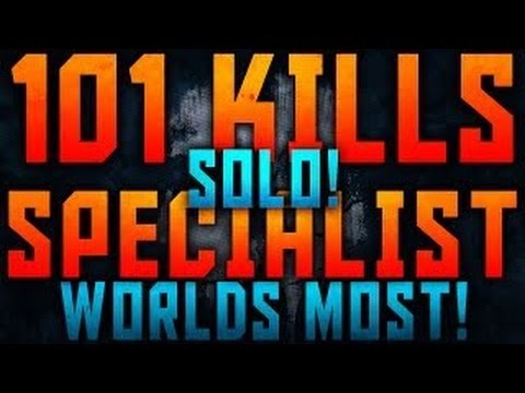 COD Ghosts 101 Kills w/Specialist (Ghosts 100+ Kills)
