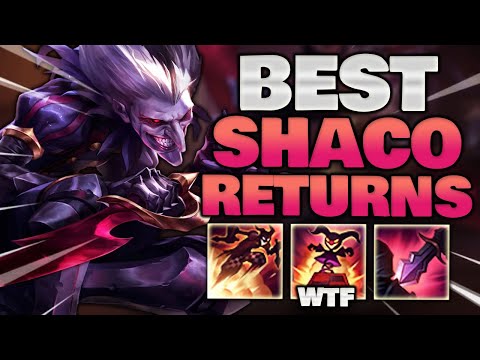 LETHALITY SHACO IS BACK - TAKING OVER HIGH ELO GAMES