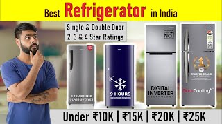 Best Refrigerator Under 15000 to 25000 | Single & Double Door Refrigerator | Best Refrigerator 15k