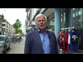 Con Schoenmakers (Sti. Ondernemersbelangen) en Pieter van Klaveren (MKB R'dam) steken ondernemers...