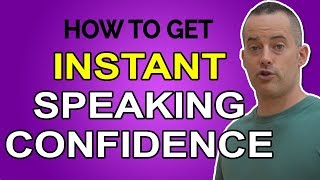 How To END Your Fear Of Public Speaking & Become More Confident Instantly