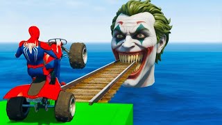 Download lagu سبايدر مان اصعب دراجة نارية فوق اسماك القرش - Superheroes Ride on Motorcycle Stunt Funny Moments?? mp3 Download lagu سبايدر مان اصعب دراجة نارية فوق اسماك القرش - Superheroes Ride on Motorcycle Stunt Funny Moments?? mp3