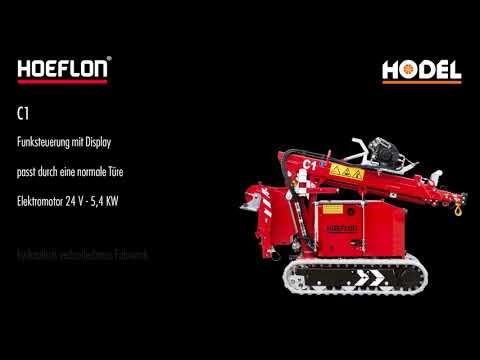 Kompaktkran Hoeflon und Hodel
