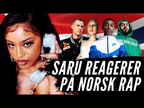 SARU REAGERER PÅ NORSK RAP | YLTV