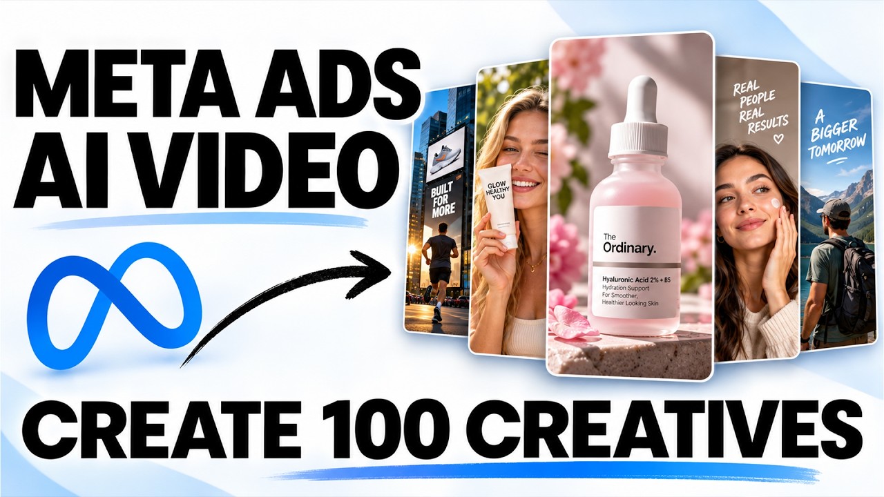 Meta Ads Changed Forever! Generate 100 Creatives with AI | #metaads2026