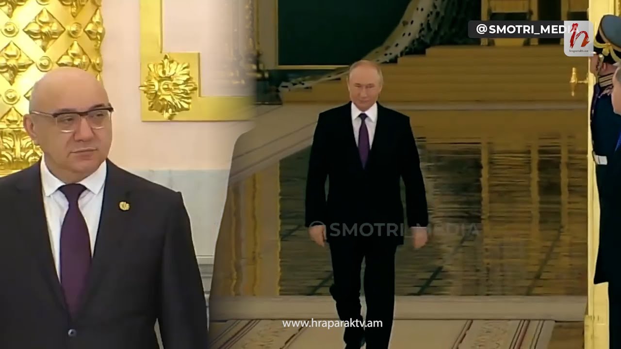 Վլադիմիր Պուտինն ընդունել է մի խումբ դեսպանների, այդ թվում` Գուրգեն Արսենյանին