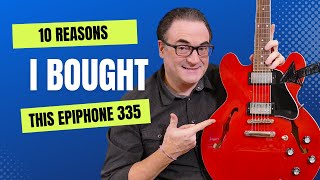 Video thumbnail for 10 Reasons I Bought This "inspired by Gibson" Epiphone 335 Guitar by ADDICTED TO GEAR