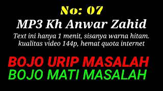 Download lagu MP3 Ceramah Lucu KH ANWAR ZAHID... mp3