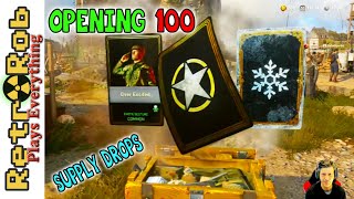 🎮 Opening 100 Call of Duty WWII Supply Drops 🎮