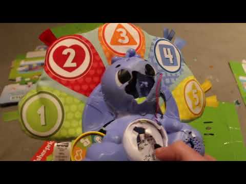 Fisher Price Linkimals Counting & Colors Peacock and Learning Narwhal DOUBLE DESTRUCTION