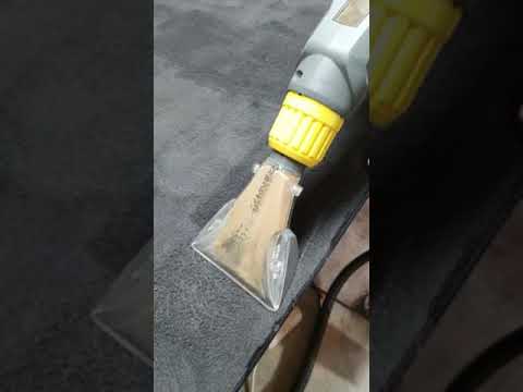 Cand pare curat...de fapt nu este!  Curatare in profunzime mocheta portbagaj prin injectie-extractie