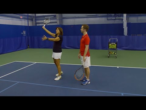 My new favorite volley tip from Gigi Fernandez