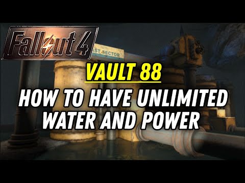 Vault 88 Guide: How to Power Your Vault (Water Pump & Reactor Tutorial) - Fallout 4