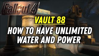 Vault 88 Guide: How to Power Your Vault (Water Pump & Reactor Tutorial) - Fallout 4