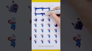 Super Mario Bros Puzzle Games #shorts #games #funny #satisfying  #supermario #ma