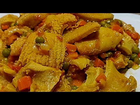 Callo guisado fácil rápido y delicioso