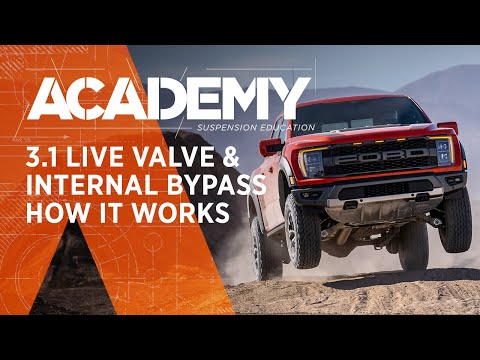 How Live Valve 3.1 & Internal Bypass Work on the New 2021 Ford F-150 Raptor » ACADEMY | FOX