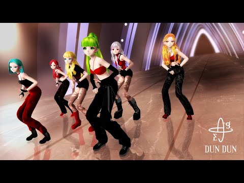 [MMD] Everglow - Dun Dun [6p version]