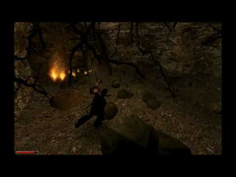 Gothic 2 DNDR Walkthrough German (no commentary) - 50 - Allein im Wald, Banditen mit Fisch