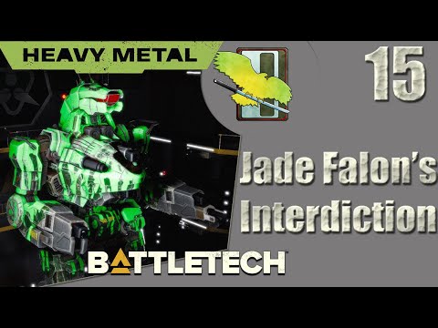 BATTLETECH Heavy Metal DLC - Career mode - Jade Falcon's Interdiction - Episode 15