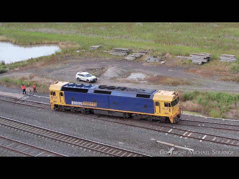 D762V Pacific National BL Class Diesel Locomotive Light Engine (30/11/2022) - PoathTV Trains