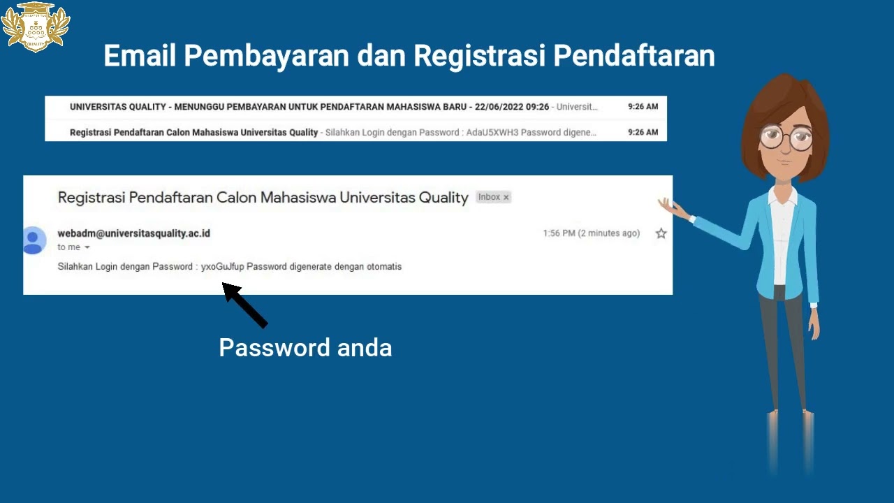 Tutorial Pendaftaran Universitas Quality