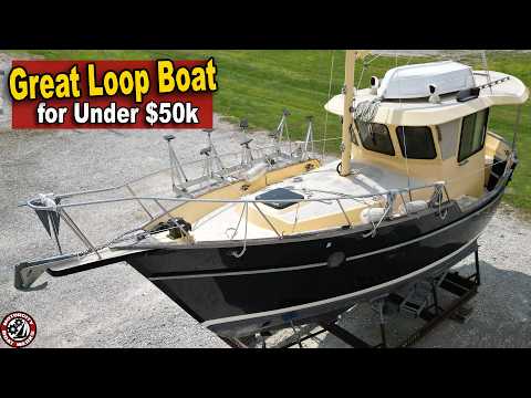 Is this the PERFECT Great Loop Boat? | FULL TOUR | Legacy 32 Trawler MkIII (Ep150)