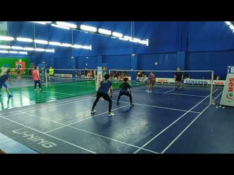 Badminton MuhibbahTeam Men's Double Sparring - Chai Chee / Bilal Vs Irfan / Amirul Haziq