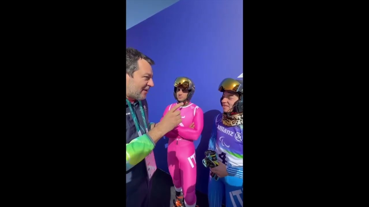 SALVINI: "DUE ORI ALLE PARALIMPIADI! I NOSTRI ATLETI PORTANO IN ALTO IL NOME DELL'ITALIA"
