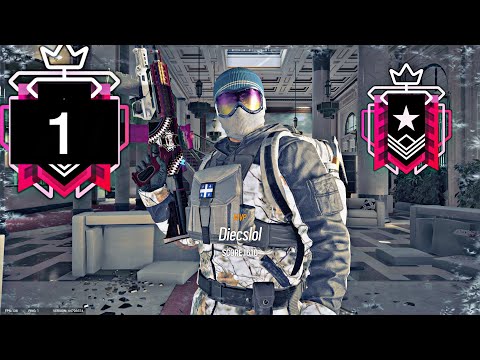 #1 BEST BRUTAL SWARM CONTROLLER CHAMPION: Ranked Highlights - Rainbow Six Siege Console PS5/XBOX