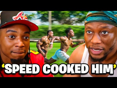 Zias & B Lou React To iShowSpeed & Ashton Hall Race..