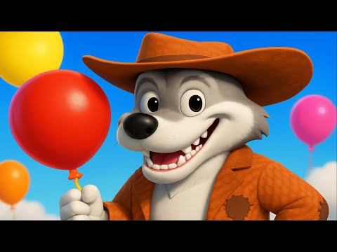 A venit un Lup din Crâng -  Cântecele și desene animate pentru copii | TAI TAI