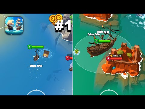 Pirate Raid: Caribbean Battle - Hyper Hybrid Casual - Gameplay Walkthrough (iOS & Android) - YouTube