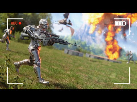 ARK RAID CAM S1E1 - Day 1 Raids Caught On Raid Cam! (ARK Movie)