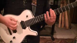How to play No More by Drowning Pool on guitar by Mike Gross