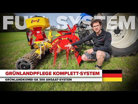 APV Grünlandkombi GK 300: Das Grünland Ansaatsystem für deine perfekte Grünlandpflege